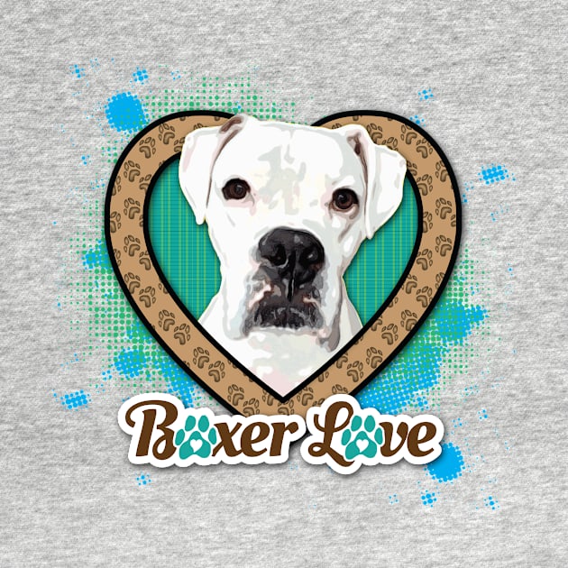 Boxer Love Stylized by TAS Illustrations and More